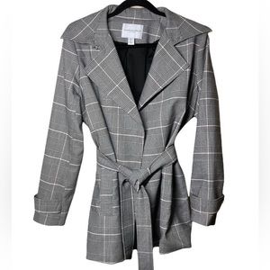 Carolina Belle Montreal Trench Jacket Coat S NWOT